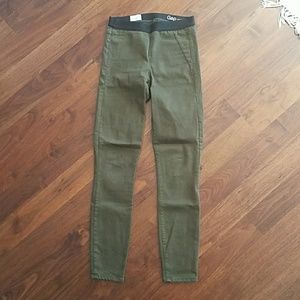 GAP Olive Resolution Pull On Jean Legging